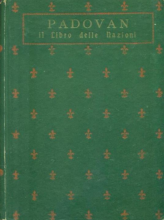 Il libro delle Nazioni - A. Padovan - copertina