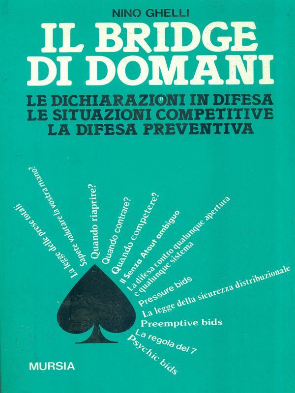 bridge di domani. Le dichiarazioni in difesa, le situazioni competitive, la difesa preventiva