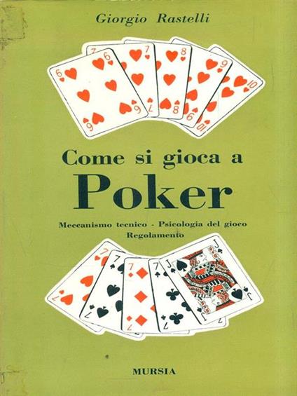 Come si gioca a poker - Giorgio Rastelli - copertina