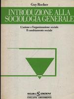 Introduzione alla sociologia generale