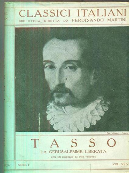 La gerusalemme liberata - Tasso - copertina