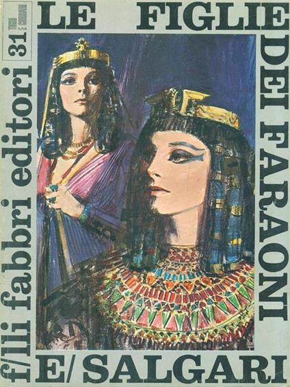 Le Figlie del Faraone - Emilio Salgari - copertina