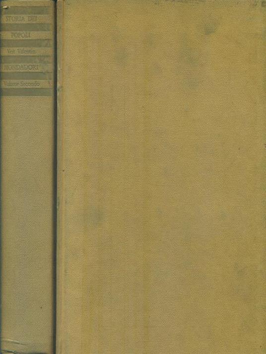 Storia dei popoli. 2 Volumi - Veit Valentin - copertina