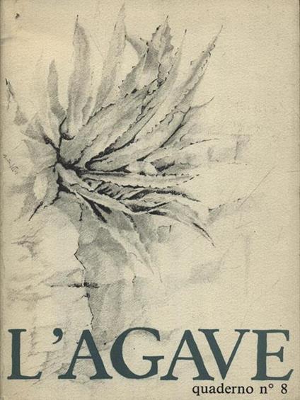 L'agave quaderno n. 8 - copertina