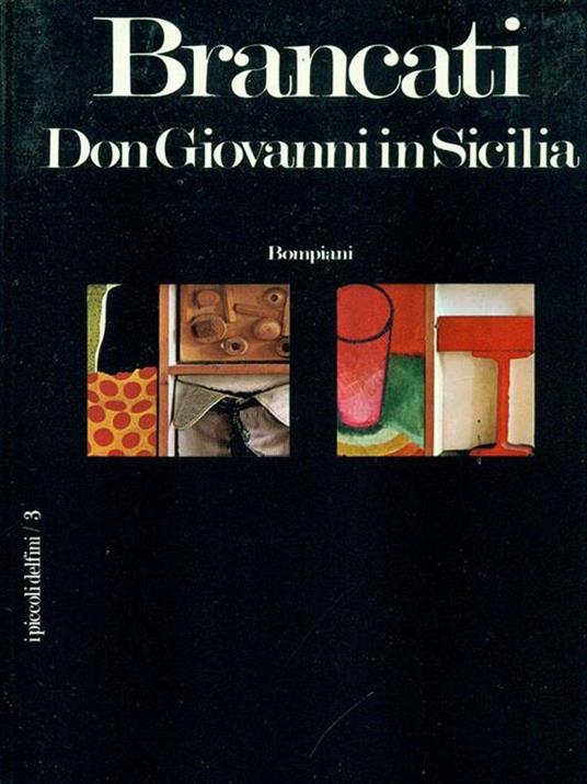 Don Giovanni in Sicilia - Vitaliano Brancati - copertina