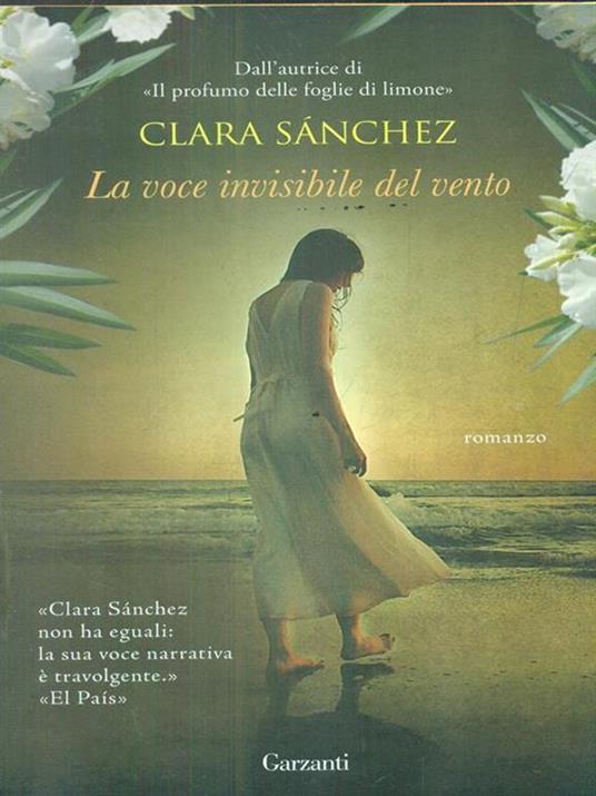 La voce invisibile del vento - Clara Sanchez - copertina