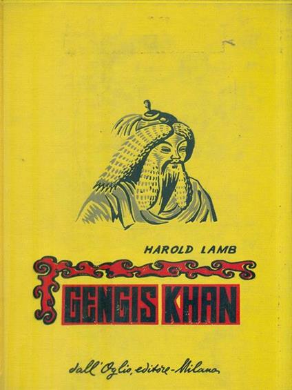 Gengis Khan - Harold Lamb - copertina