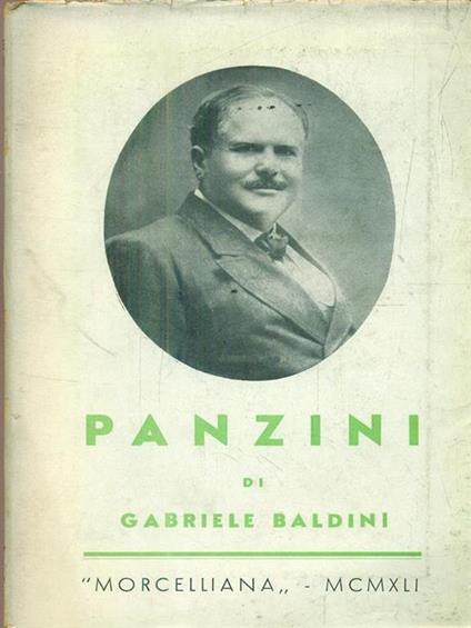 Panzini - Gabriele Baldini - copertina