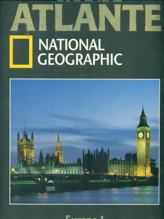 Atlante National Geographic. Europa I - copertina