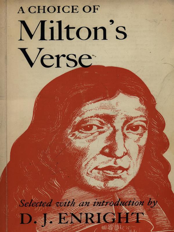 A choice of Milton's verse