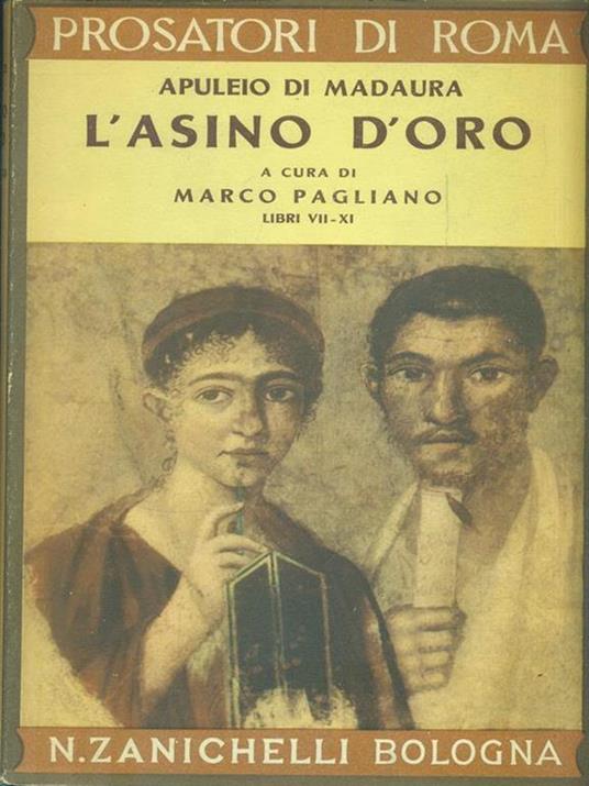 L' asino d'oro. Libri VII-XI - Apuleio Di Madaura - copertina