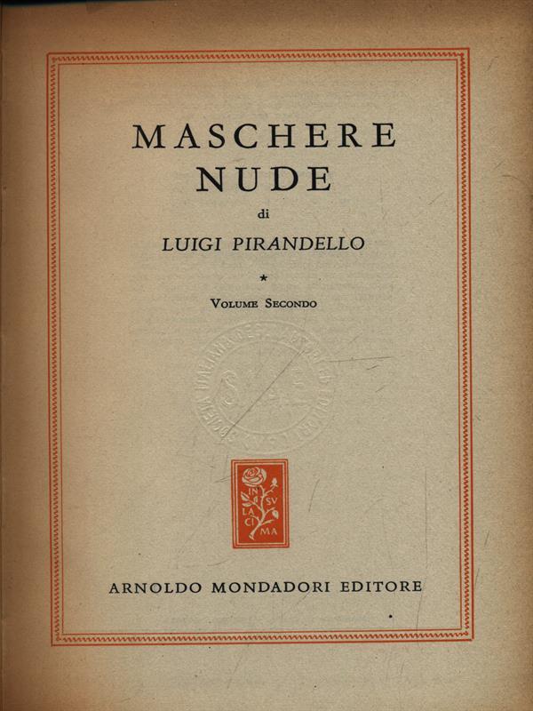 Maschere nude vol. 2