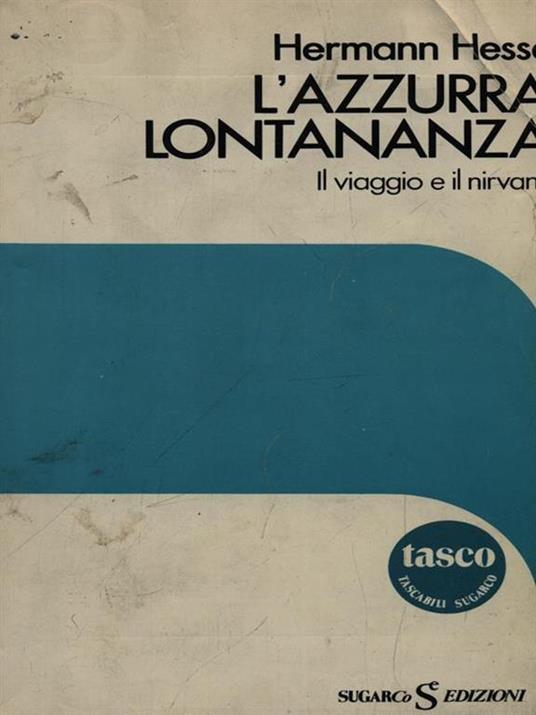 L' azzurra lontananza - Hermann Hesse - copertina