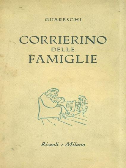 Corrierino delle famiglie - Giovanni Guareschi - copertina