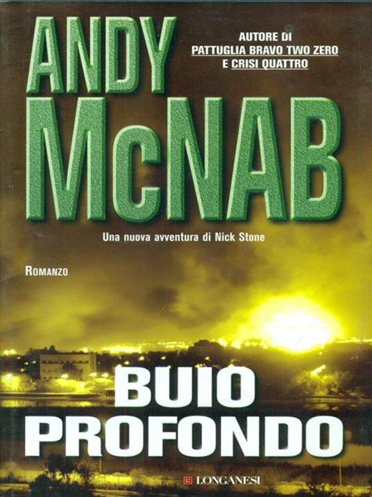 Buio profondo - Andy McNab - copertina