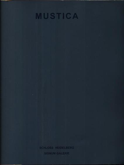 Mustica - Agnes Kohlmeyer - copertina