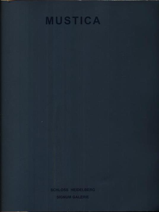 Mustica - Agnes Kohlmeyer - copertina