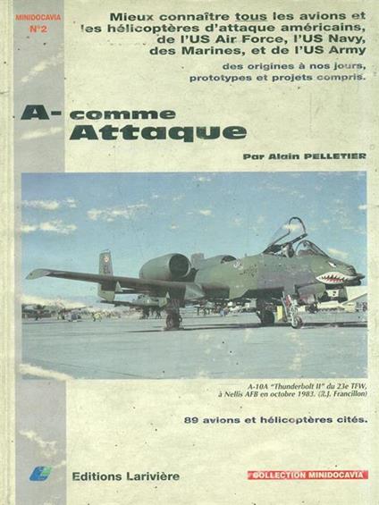 A comme Attaque - Alain Pelletier - copertina