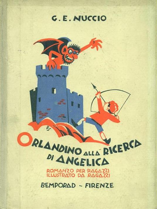 Orlandino alla ricerca di Angelica - G. E. Nuccio - copertina