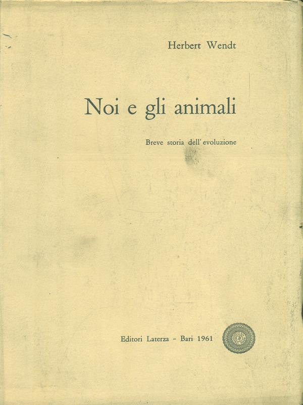 Noi e gli animali