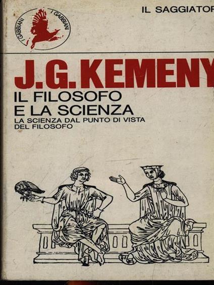 Il filosofo e la scienza - J.G. Kemeny - copertina