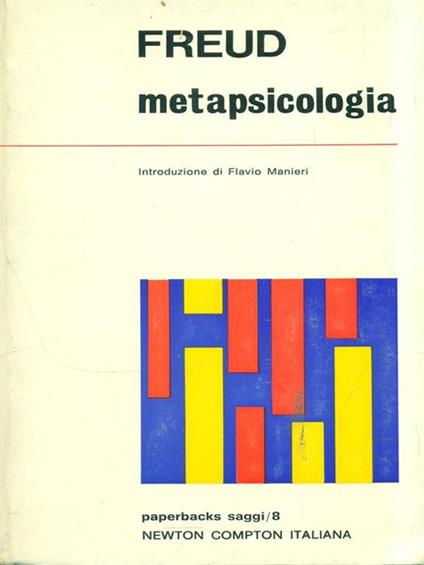 Metapsicologia - Sigmund Freud - copertina