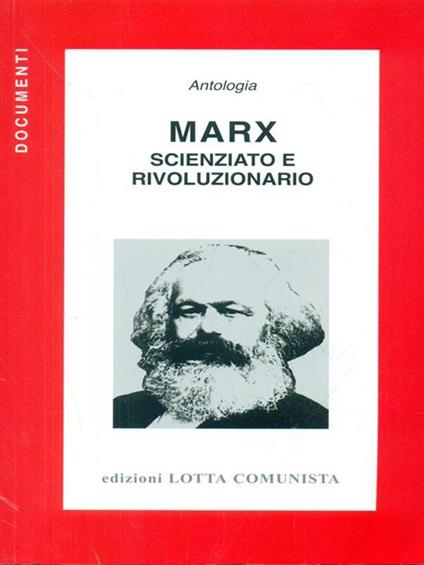 Marx Scienziato e rivoluzionario - copertina