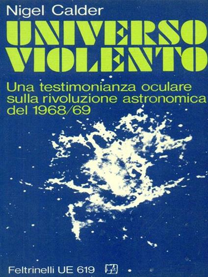 Universo violento - Nigel Calder - copertina