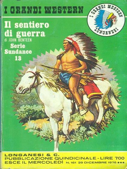 Il sentiero di guerra - John Benteen - copertina