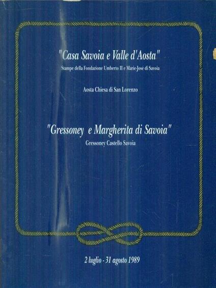Casa Savoia e Valle d'Aosta - copertina