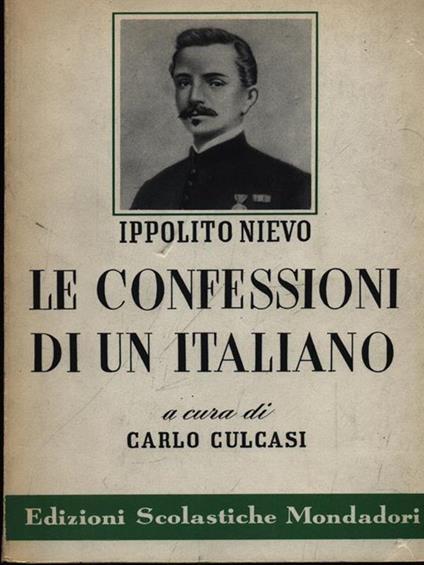 Le confessioni di un Italiano - Ippolito Nievo - copertina