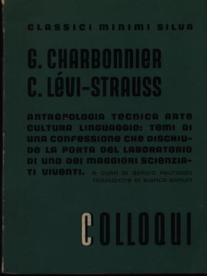 Colloqui - Georges Charbonnier - copertina