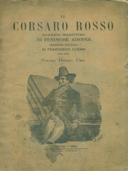 Il corsaro rosso - J. Fenimore Cooper - copertina