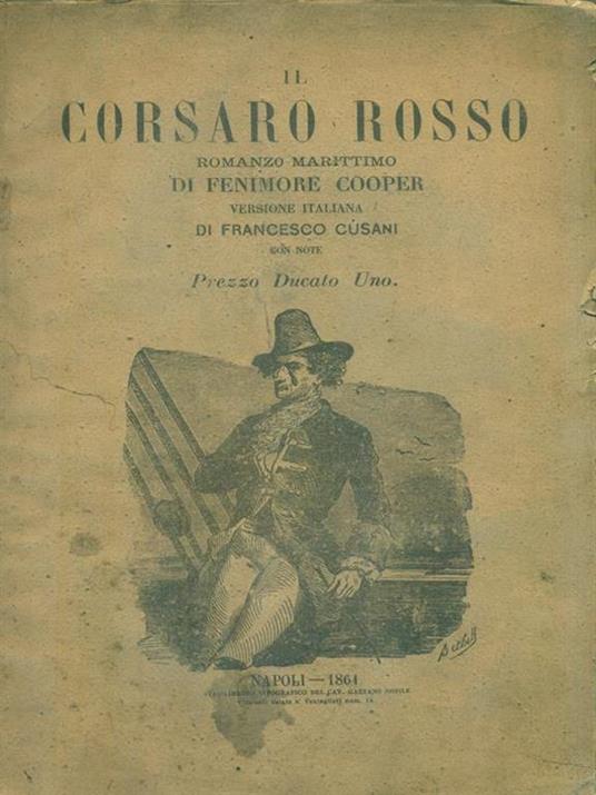 Il corsaro rosso - J. Fenimore Cooper - copertina