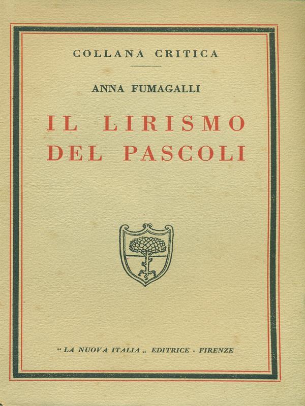 Il lirismo del Pascoli