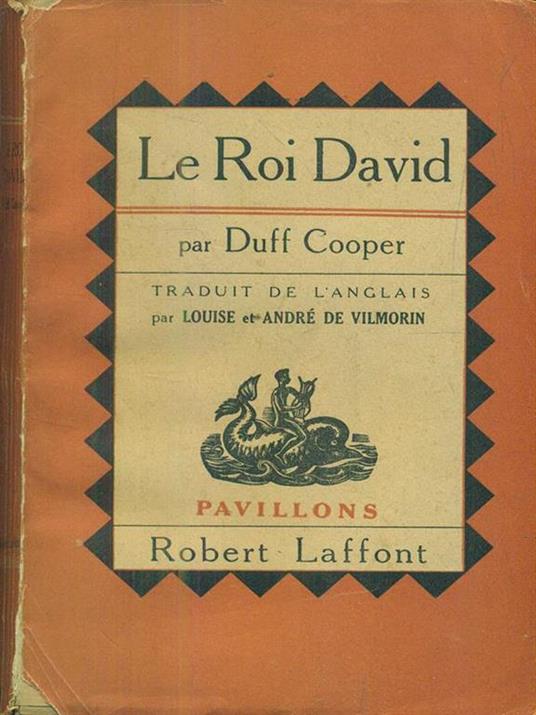 Le Roi David - Duff Cooper - copertina