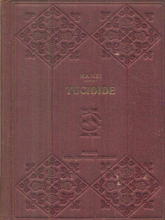   Delle guerre del Peloponneso - Tucidide - copertina