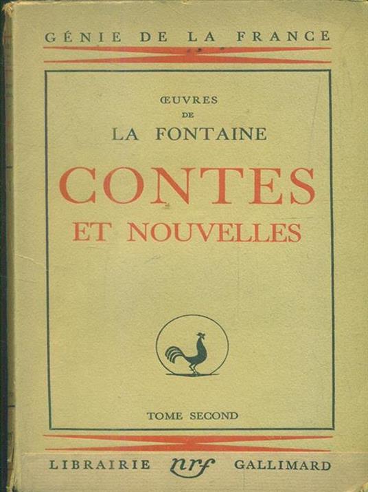 Contes et Nouvelles. Tome second - copertina