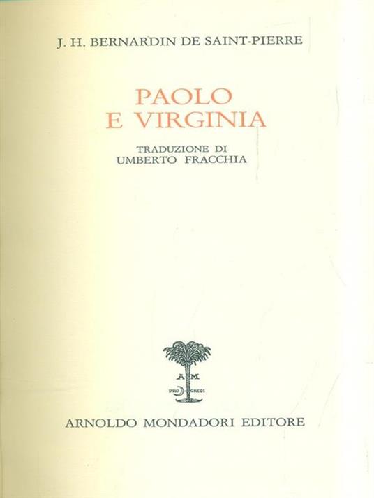 Paolo e Virginia - Atala - copertina