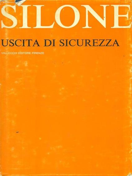 Uscita di sicurezza - Ignazio Silone - copertina