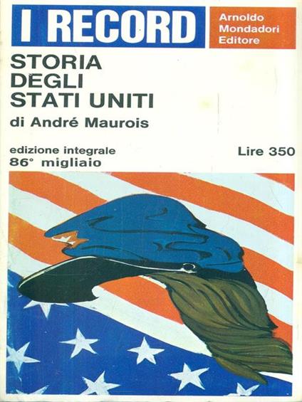   Storia degli Stati Uniti - André Maurois - copertina
