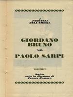 Giordano Bruno - Paolo Sarpi