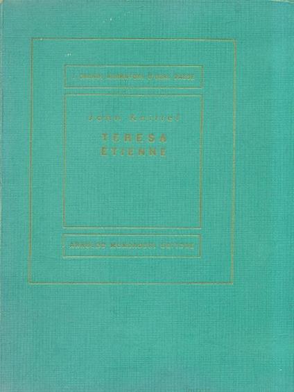 Teresa Etienne - John Knittel - copertina