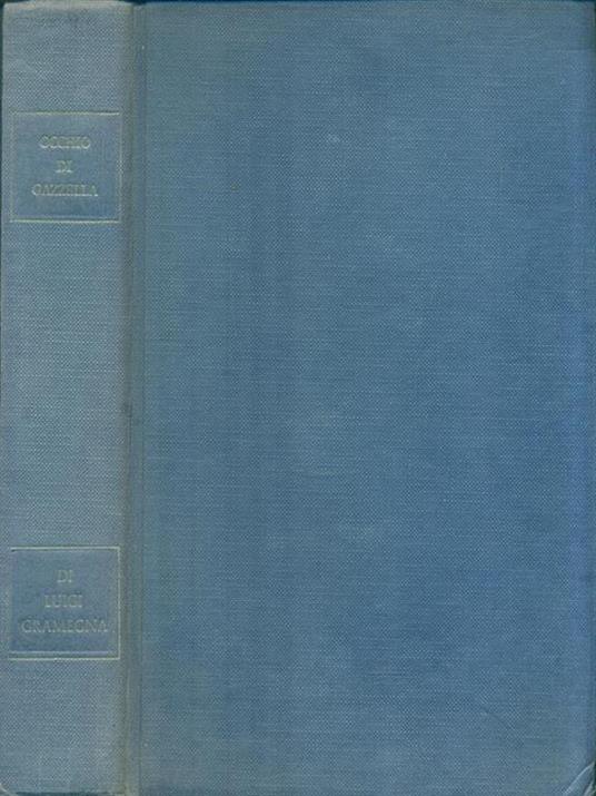   Occhio di gazzella - Luigi Gramegna - copertina
