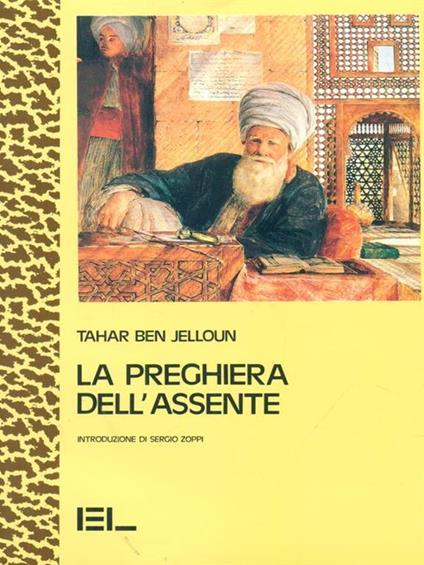 La  preghiera dell'assente - Tahar Ben Jelloun - copertina