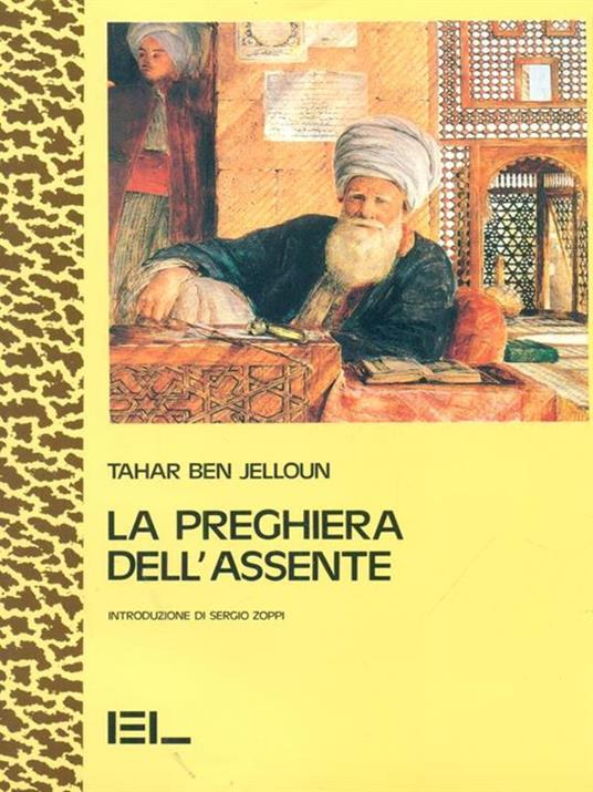 La  preghiera dell'assente - Tahar Ben Jelloun - copertina
