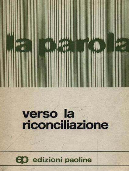 Verso la riconciliazione - copertina