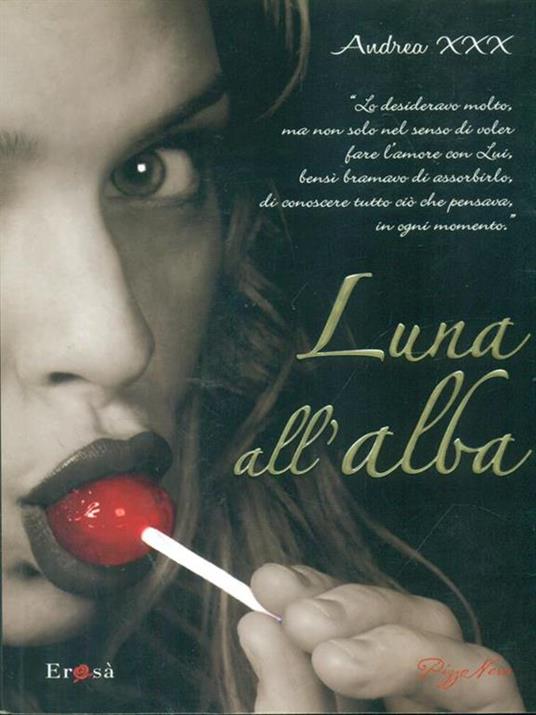 Luna all'alba - Andrea XXX - copertina