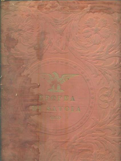  Epopea di Savoia - G. Manzoni - copertina