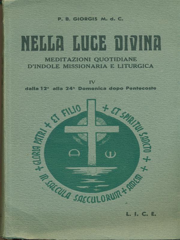   Nella luce divina